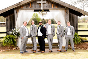 Middle Georgia Wedding, Plantation Farms wedding, bride and groom, wedding day, farm wedding, garden wedding, groom with groomsmen