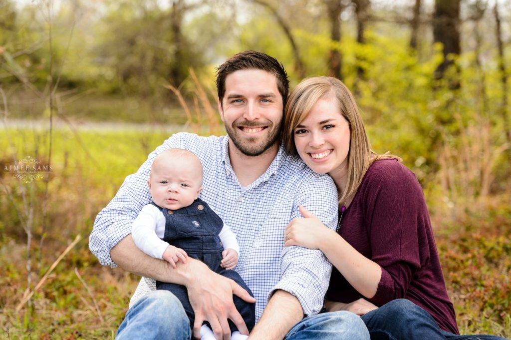 newborn family photo shoot